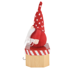 Caja de Dulces Mu?eco Pap? , Regalo para Ni?os, Fruta la Paz Navide?a, Adornos, Decoraciones