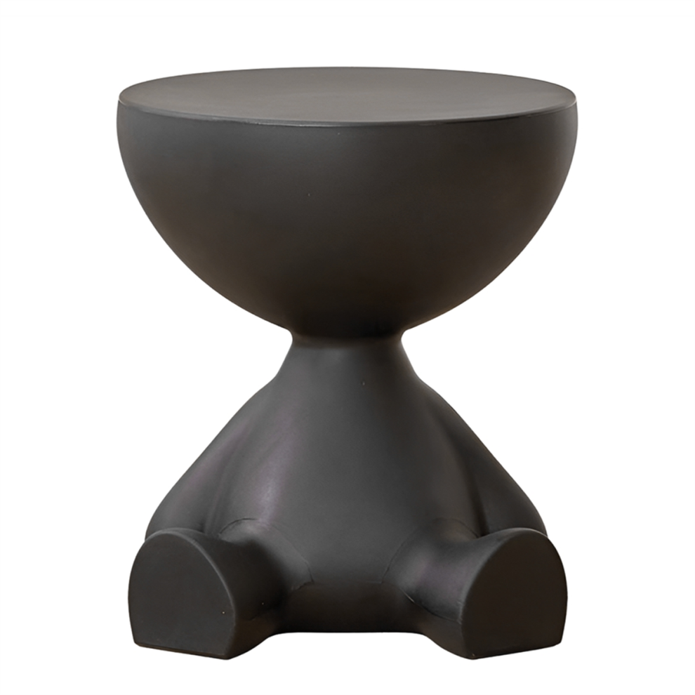 Table de Chevet, D'Appoint, Rangement, Mini Mobile, Basse, Noire