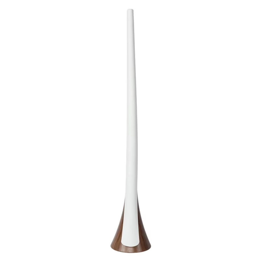 Exogio Grain/White Extra Long Wood Shoe Horn, Ergonomic Handle For Elderly