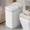 Trash Can Touchless Sensor Crevice White 5