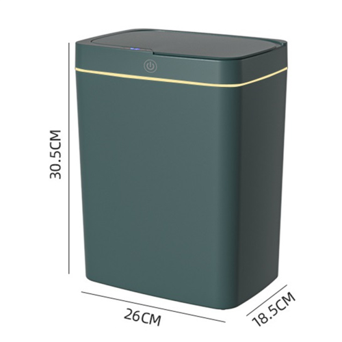 Trash Can Touchless Sensor Crevice White 2