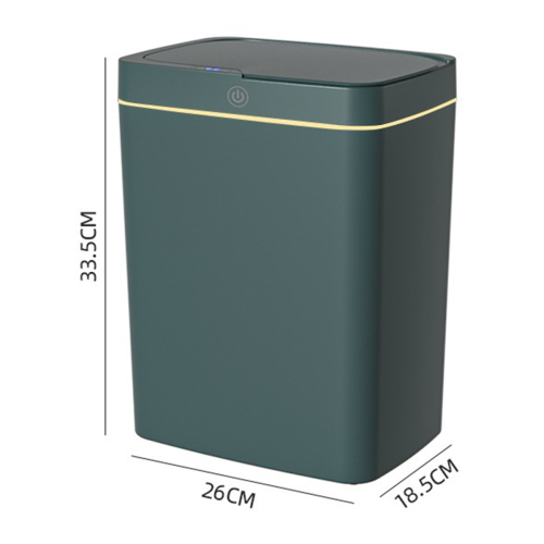 Trash Can Touchless Sensor green 2