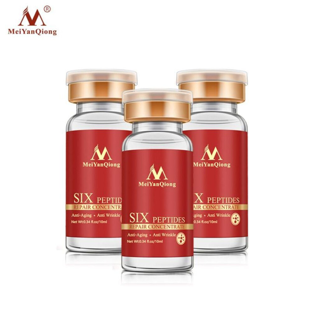 (3pcs) Six Peptides Repair Concentrate Rejuvenation Emulsion Anti Wrinkle Serum For Face Skin Care Products Anti-aging Face Essence Acid