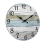 Wall Clock Bathroom Clock, Wooden Coastal-Each Home Decor 2