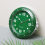 Wall clock modern design silent quartz needle wall Green 3