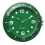 Wall clock modern design silent quartz needle wall Green 1