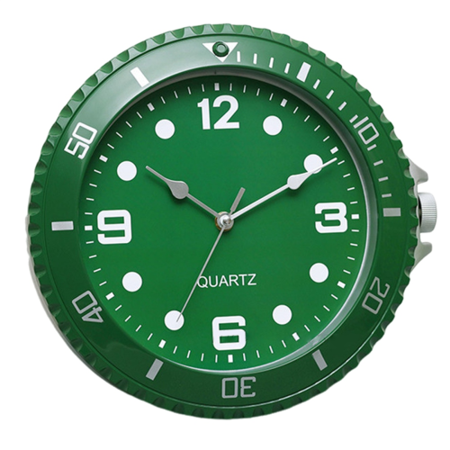 Wall clock modern design silent quartz needle wall Green 1