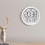 LED Digital Wall Clock Temperature Humidity Date Display Electronic B 4