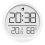 LED Digital Wall Clock Temperature Humidity Date Display Electronic B 2