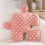 Puzzle Cushions, Polka Dot Pillows, Sofa Bed Decorations Green 3