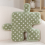 Puzzle Cushions, Polka Dot Pillows, Sofa Bed Decorations Green 10