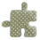 Puzzle Cushions, Polka Dot Pillows, Sofa Bed Decorations Green 2