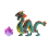 Dragon Statue Chinese Lucky Zodiac Sculpture,A 3
