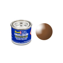 Revell Gloss Mud Brown (RAL 8003) Email Colour Enamel 14ml Model Paint No.80