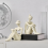 Modern Thinkers Statues for Home Decor, Minimalist Abstract Statue,A 3