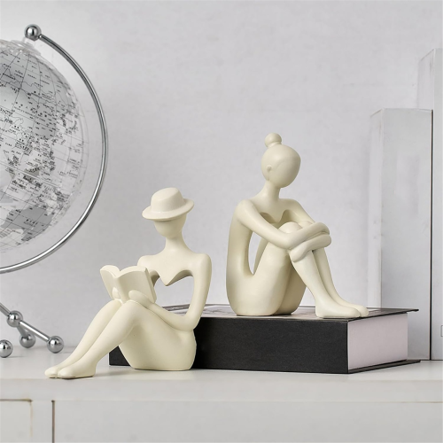 Modern Thinkers Statues for Home Decor, Minimalist Abstract Statue,A 2