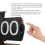 Digital Flip Down Clock Retro Automatic Turning Mechanical 4
