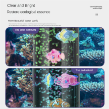 Mini RGB Bubble Fish Lamp Tank Aquarium