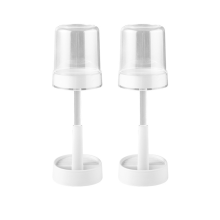 Toothbrush Holder with Cup Cover, for Electric Toothbrushes White