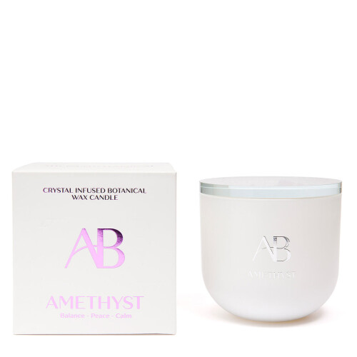 Aromabotancial Crystal Candle - Amethyst