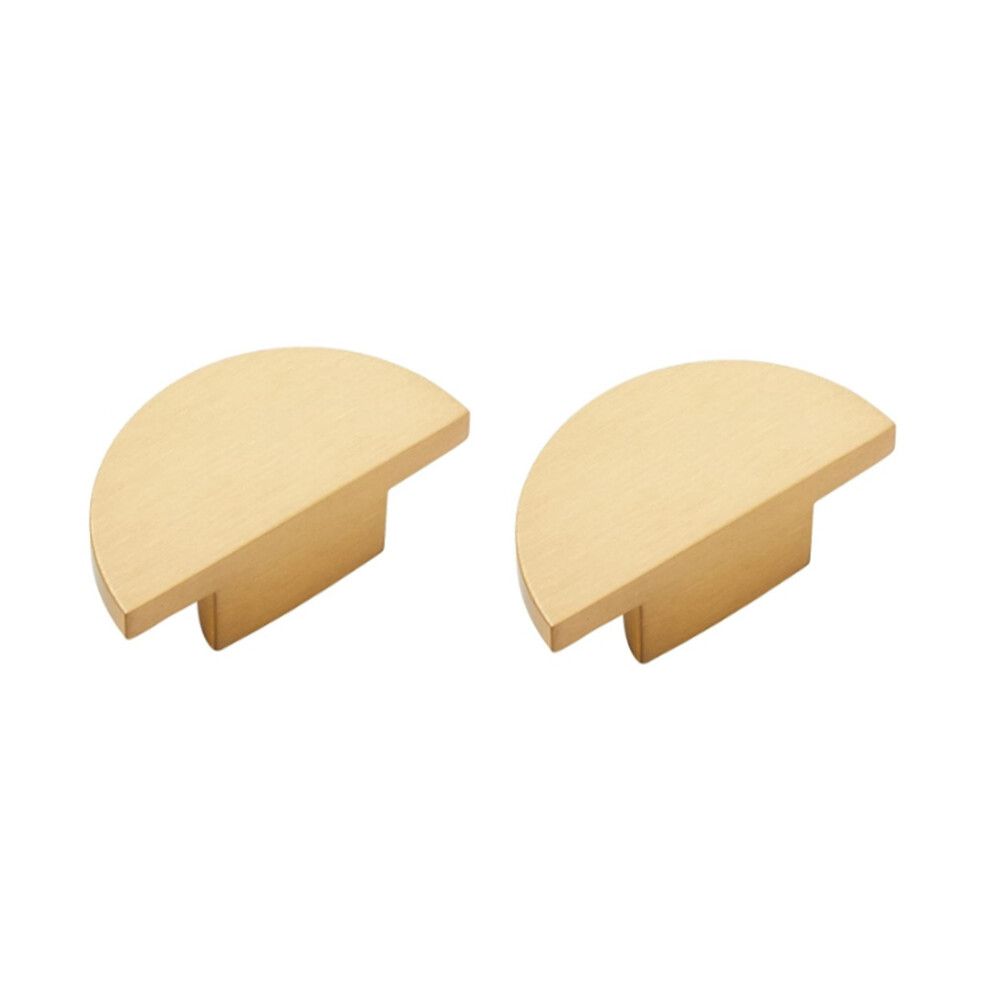 Confezione Da 2 Pomelli Per Cassetti Cassettiere Nel Massiccio, E Maniglie Armadietti Cucina Un Semicerchio,