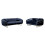 MN Furniture (Black ) MN FURNITURE Chesterfield Plush Velvet 3+2 Sofa Set Chrome Legs 1