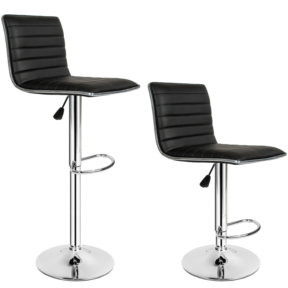 Bar Stools Set Breakfast Kitchen High Chairs Island Counter Seating Backrests