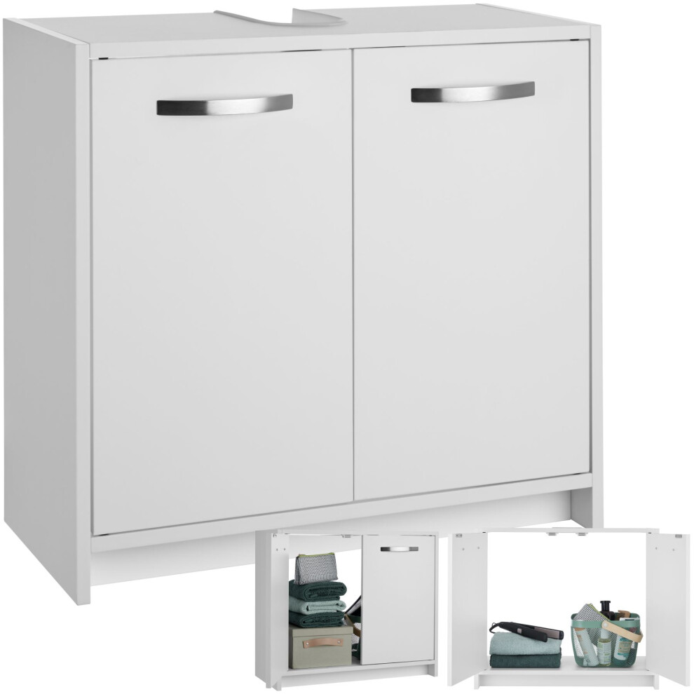 Vanity Unit Bathroom Cabinet Spacious Under Toilet Sink Storage Restroom Units
