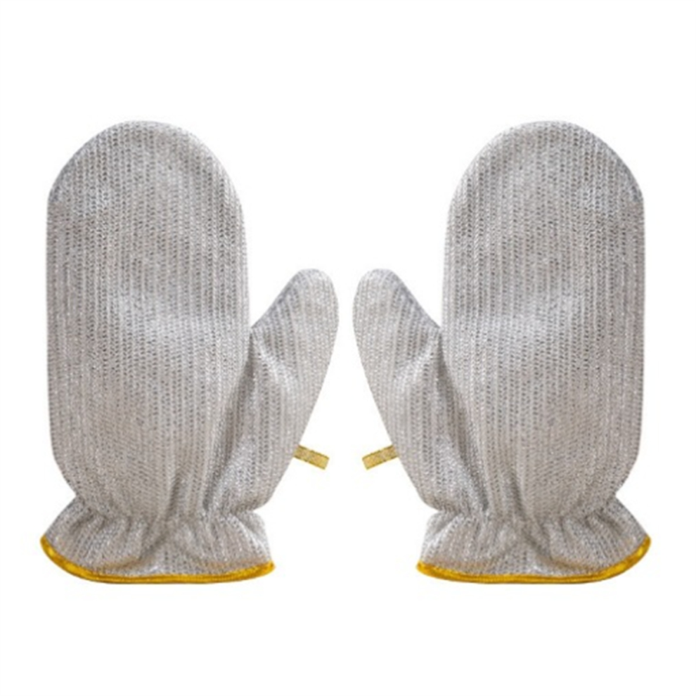 Wire Dishcloth Multipurpose Dishwashing Clean Gloves 1Pair-image-OPC-PG8HH6G-NEW