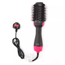 5-in-1 Electric Hair Styler - Straightener, Hot Brush, Blow Dryer, Curler, Comb