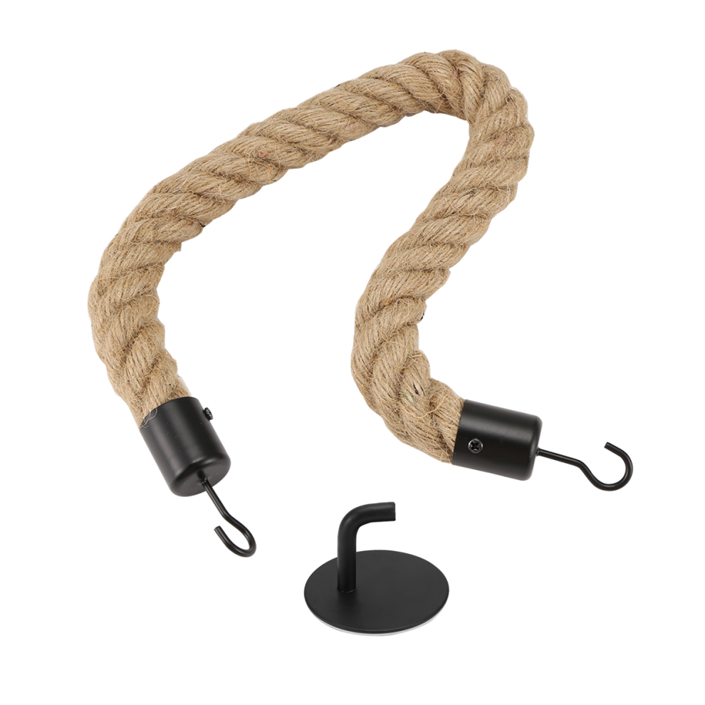 support noir vintage pour serviettes, corde ? suspendre pour papier toilette, d?coration de salle de bain, h?tel, maison