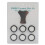 6Pack Transducer Discs for Optimyst , Replacement Disks Electric Heater Fire 5