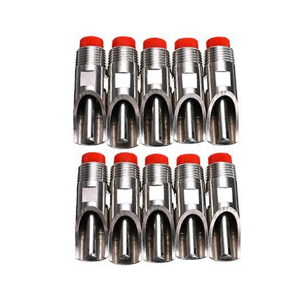 (As Show, One Size) Stainless Steel 1/2Inch Pt Thread Pig Pig Automatic Nipple Drinker Drinker Nipple Farm Equipment 10 5063595940088