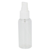 (As show, One size) 50 Pieces 50ml Spray Bottles Plastic Empty Refillable Atomiser Transparent Travel Bottle