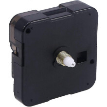 (As show, One size) Quartz Wall Clock Movement Mechanism Battery Powered Diy Repair Parts Replacement