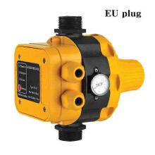 (EU plug, One size) Automatic Water Pump Controller Electronic Water Pump Pressure Switch For Centrifugal Pump