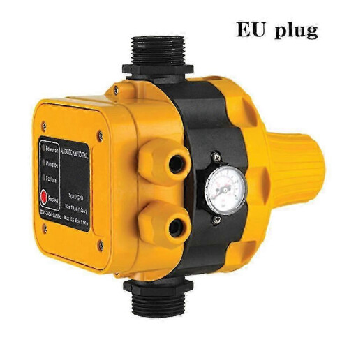 (EU plug, One size) Automatic Water Pump Controller Electronic Water Pump Pressure Switch For Centrifugal Pump