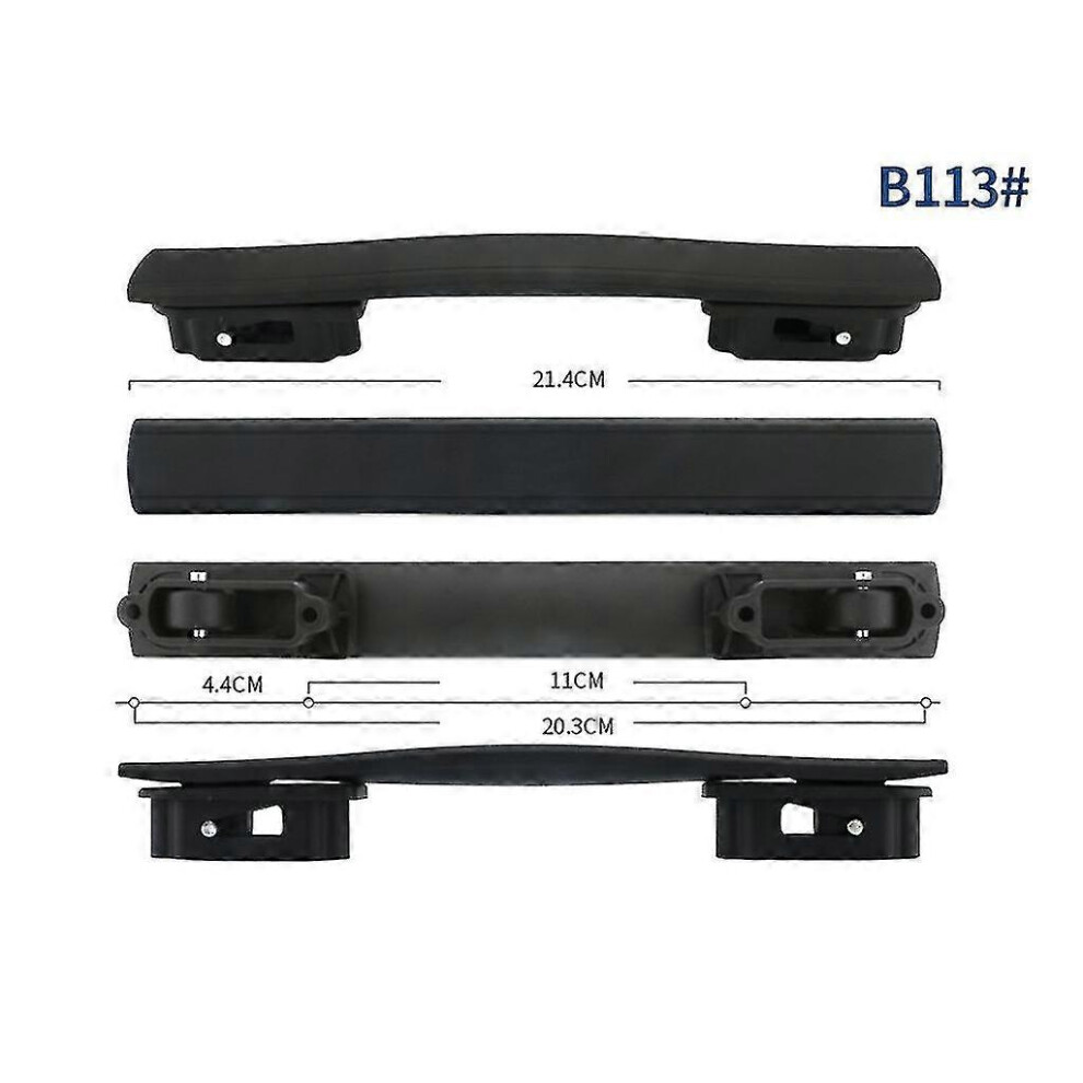 (6, One Size) Luggage Handle Plastic Pull Handles Grip Replacement Parts For Travel Suitcase 5062994724251