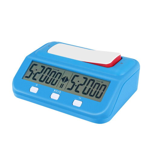 Chess Basic Digital Clock and Game, Ακριβές φορητό ρολόι, Ρολόι (Μπλε) 1