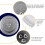 Microwave Plate Spare Dish Universal Turntable Glass Round Replacement 4