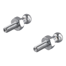 2x 10 mm:n KUULAPULTTI M6 kaasujousen kuulap??ll? olevalle pultille konepellille STD 001