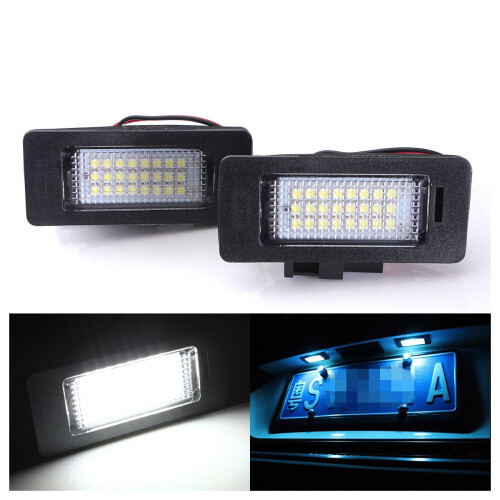 2x Lampada LED per targa A4 A5 Q5 S5 TT 08-13 senza errori 2