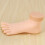 Practice Foot Model Flexible Movable Soft Fake Tool for Nail Art Train 8