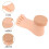 Practice Foot Model Flexible Movable Soft Fake Tool for Nail Art Train 6
