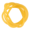 Naturlatex-Gummiband, elastisch, 2 x 5 mm, Gelb, Gr??e: 1 m 10