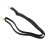 Women'S PU Leather Adjustable Messenger Bag Strap Black 6