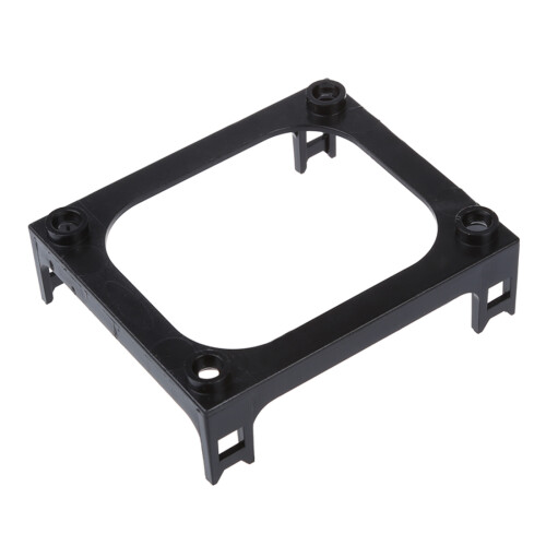 Zwarte kunststof CPU-ventilatormontagebeugelbasis voor socket 478 2