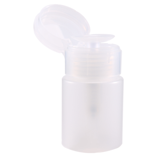 70ml Nail Art Makeup Polish Plastic Pump Dispenser Bottle Remover 1