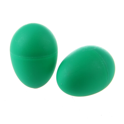 Μουσικό παιχνίδι 2 πλαστικό πράσινο αυγό Maraca Rattles Shaker με κρουστά παιδικό 1