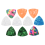 10Pcs Ac?stico/Plectrums 0,46mm---Cores sortidas 1